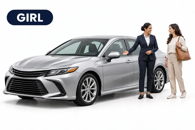 Girl — véhicule illustratif (Berline de type Toyota Camry ou véhicule éligible)
