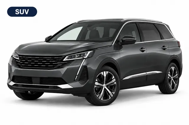 SUV — véhicule illustratif (Peugeot 5008 ou SUV comparable)